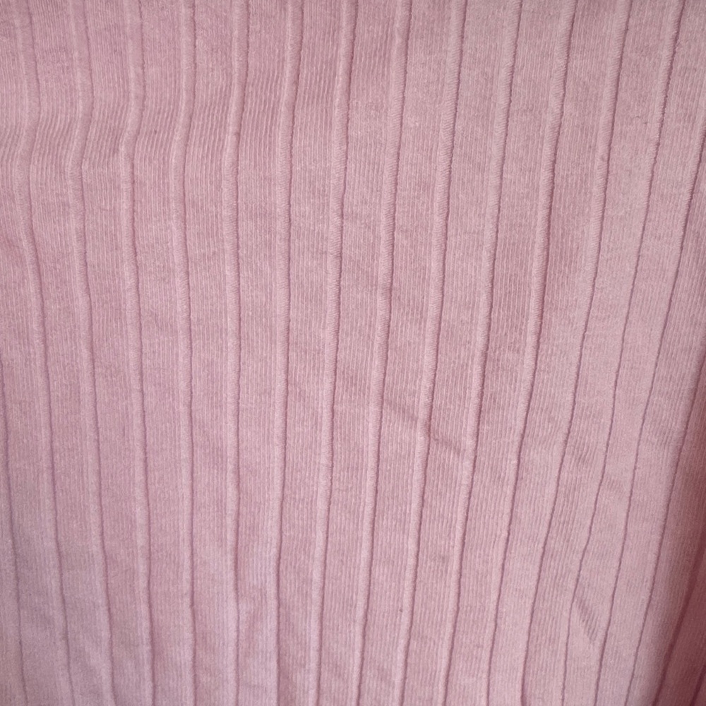 Pink Ribbed Tank Top - Picture 4 of 4